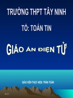 ĐỊnh lý hàm số Cosin