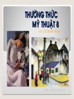 Bài 14: Một số tác giả tác phẩm Mỹ thuật VN giai đoạn 1954 - 1975