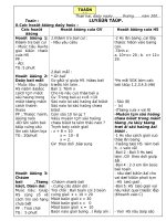 giao án toán 2 tuần 10