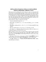 HƯỚNG DẪN DÙNG SKETCHPAD TRONG HÌNH HỌC KHÔNG GIAN