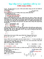 bài tập điện xoay chiều