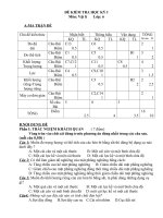 Noel 2008-Đề Lý HK1& đáp án lớp 6 (Đề 06)