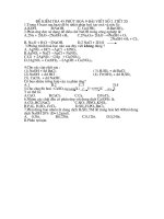 de kiem tra Hoa 9 tiet 20