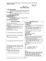 Giáo án văn 8 (từ tuần 14 đến tuần 16)