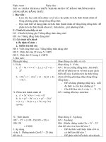 Tiết 9-Hằng đẳng thức