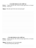 CHTLt61 Ngữ văn 8