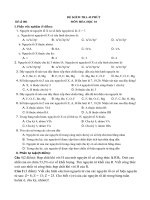 Đề kiểm tra chương HTTH