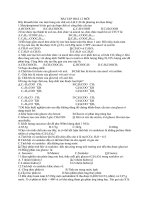 hóa trắc nghiệm 12