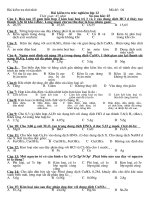 Bai kiem tra so 4 - lớp 12