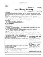 Ngữ văn lớp 8 tuần 2