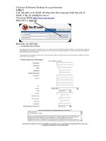 Điều khiển máy tính qua mạng NET