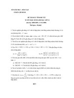 Đề casio THPT của TpHCM năm 0809 (lop 12)
