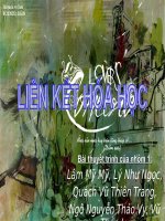LIÊN KẾT HOÁ HỌC