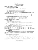 Bai tap trac nghiem ds10 NC