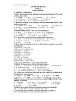 Unit1-English11 (answer key)