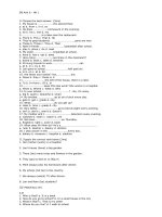 Kiem tra tieng Anh 6