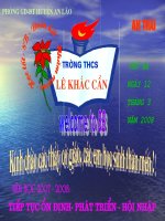 Tiet :On tap chuong III ( tiet 1)