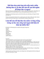 Bí quyết ngon miệng ngày Tết