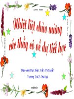 Bài tục ngữ ca dao - Hội giảng (nhiều hiệu ứng đẹp)