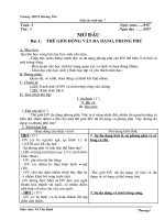 Giáo án sinh học 7