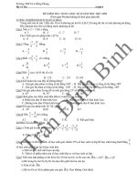 Kiểm tra Toán 6 học kỳ II