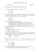 XK: 150 cau TN on thi dai hoc tong hop