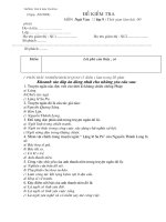 Kiem tra hoc ki 2 lop 9