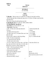 Giáo án lớp 3  - Tuần 26