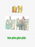 Bài 30 - SH 10 - Giảm phân