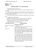 Giáo án tuần 6n- Phần Truyện Kiều
