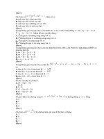 Bộ đề 5 & Đáp án TNKQ ôn thi TN THPT.2008