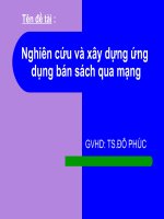 Bán sách qua mạng