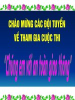 Giới thiệu cuộc thi chúng em với ATGT
