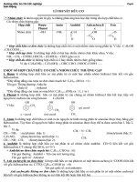 Đề cương chi tiết ôn tập hóa PT
