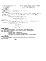 Đề thi vào 10 (Thanh Hóa)