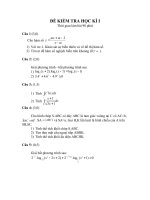 đề kiểm tra hkI 12A6(08-09)