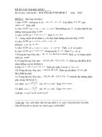 Ôn tập giải toán bằng máy tính bỏ túi