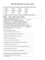 Review for Test 15'' (after Unit 10)