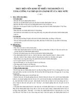 Bài 7: Thực hiện nền kinh tế nhiều thành phần và tăng cường vai tròquản lý kinh tế của nhà nước