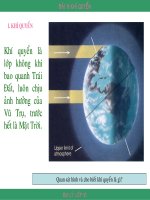 Bài 11. Khí quyển