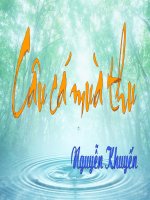 Thu điếu-Nguyễn Khuyến