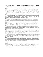 Giai bai toan bằng cách lập phương trình