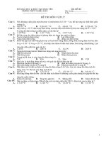 XK: KT 15 phut lop 11 Chuong I (de 1)