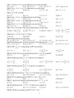 Trắc Nghiệm Bất Đẳng Thức và Bất Phương Trình
