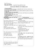 Tiết 87: Lập luận trong văn Nghị luận