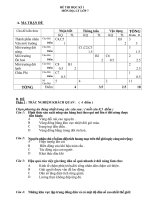 Giáng sinh 08 Đề thi và đáp án học kì 1 môn địa lý lớp 7(đề 10)