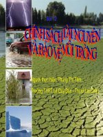 Bài 12: Chính sách tài nguyên và bảo vệ môi truòng