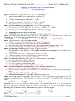 Ôn tập Vật lý 12