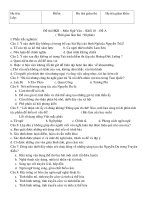 Đề thi HK II lớp 10 (Cơ bản)