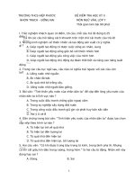 Đề KT Học kì II - Ngữ Văn 7 (BGD.4)